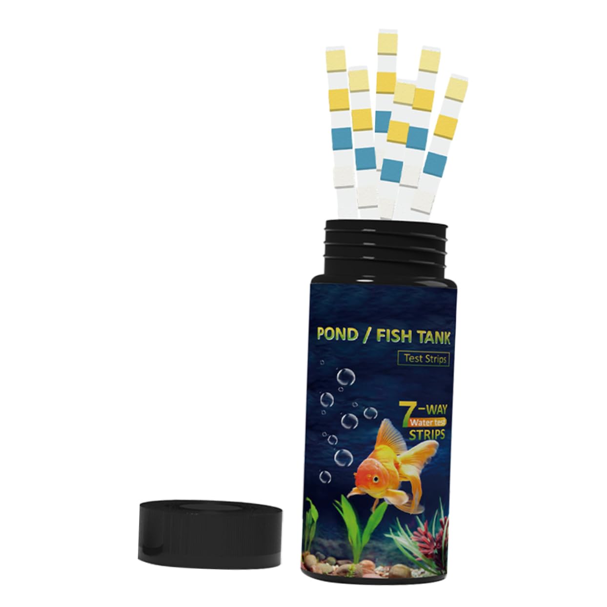 4 Sätze Teststreifen Für Die Wasserqualität Fisch Wassertest Bausatz Aquarium Pool Teststreifen Erkennung Für Poolwasser Testen Tank Tester Für Wasser Pvc 50 Stück * 4