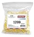 Efficient 4 Hole Disposable Premium Cigarette Filters - Bulk Economy Pack (1200)