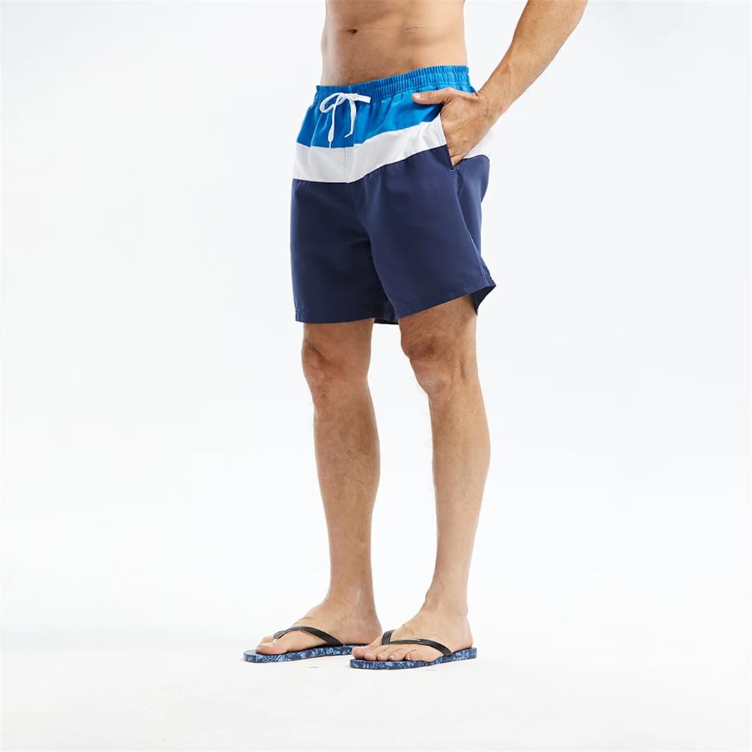 Fnfmrfmr Męskie spodenki plażowe jednolity kolor jogging trening spodenki sportowe casual sekcja