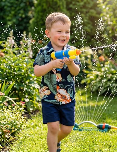 Image of JunNeng Toddler Baby Boy Shorts Sets Hawaiian Outfits,Summmer Hawaiian Shirt+ Elastic Shorts Vacation Clothes