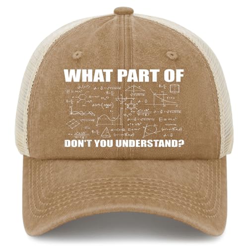 What Part of Don't You Understand Golf Hats Running Caps