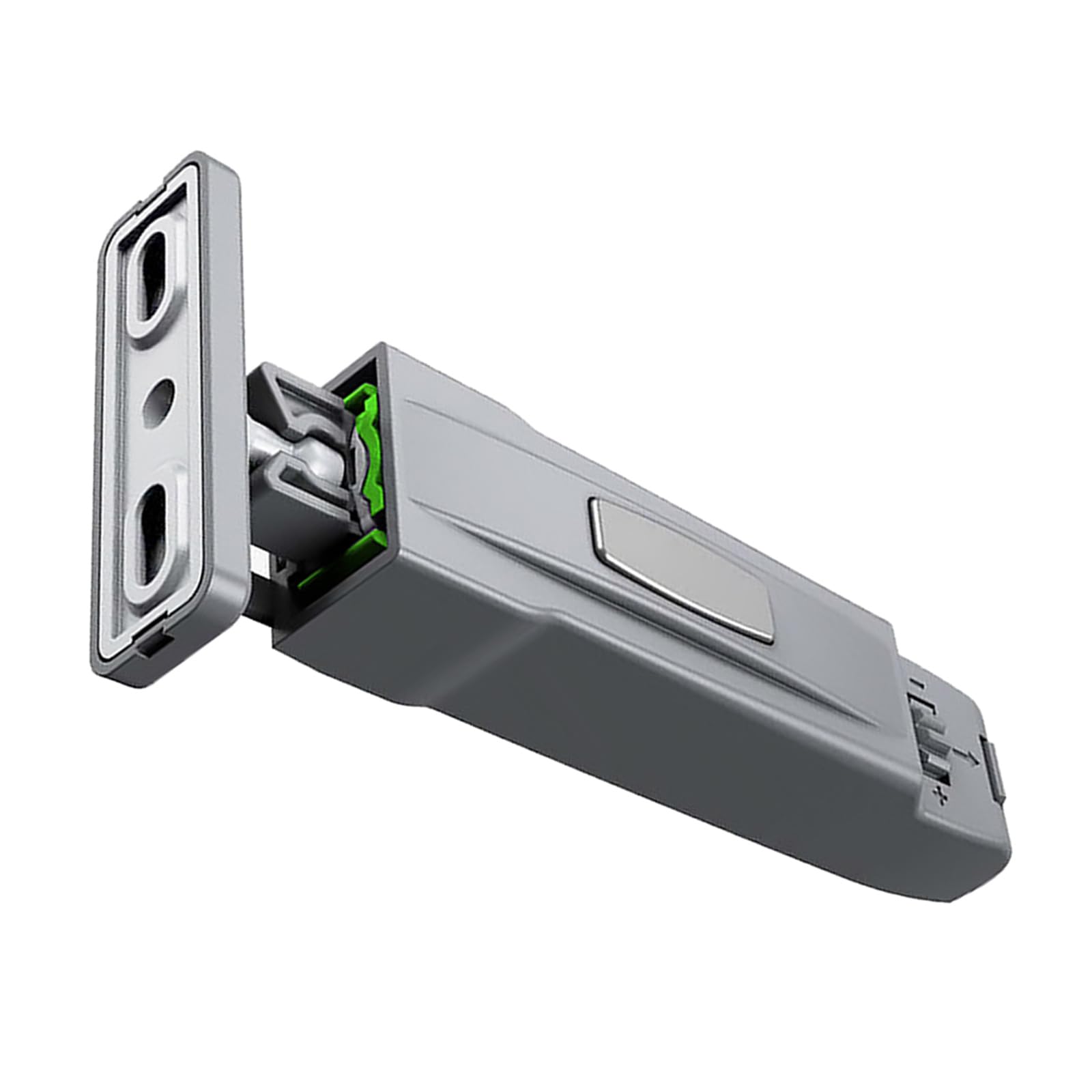 Zbiianxer Concealed To Open Catches Push Type Latches Drawer Cabinet Touch Drawer Cabinet Rebounds Locking Device