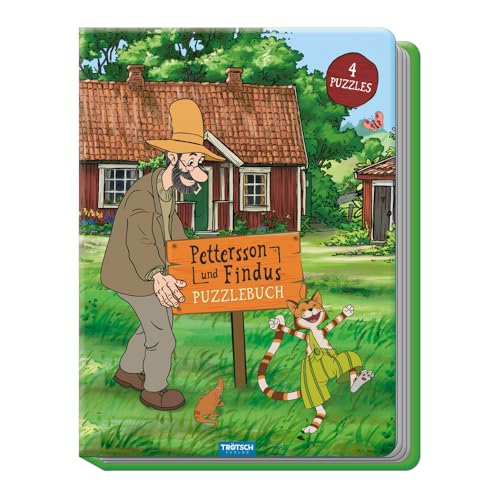 Trötsch Pettersson und Findus Puzzlebuch Rätselbuch Spielbuch Kinderbuch:...
