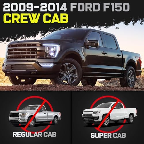 Estribos 6 pulgadas para Ford F150 Crew Cab 2004-2014 miniatura 3