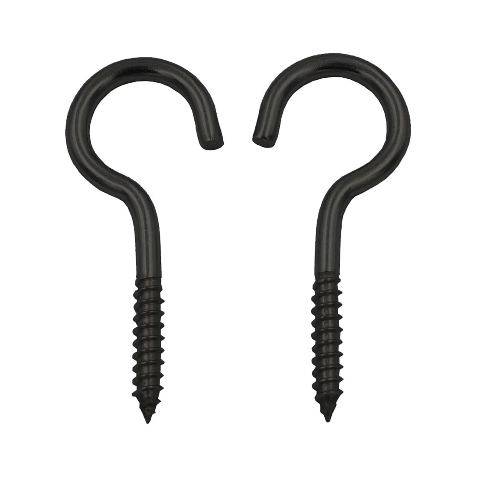 LZTDSBX Cup Hooks Screw 5-50pcs Ceiling Hook Steel Eyes for Hanging Lights Plant Hanger(NO.4 30pcs)