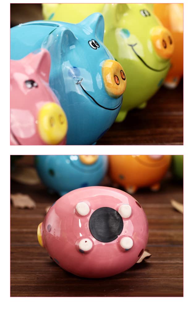 Amazon | 豚の貯金箱 ブタの貯金箱 豚 陶器 ピギーバンク ぶたの