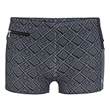 Fashy Herren heren zwembroek Badehose, Dunkelgrau, 6 EU