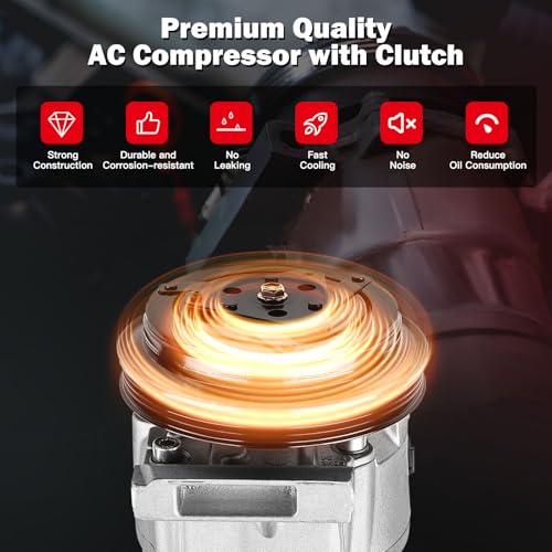 Image of cciyu Air Conditioning Compressor for I-nfiniti FX35 GS35 3.5L