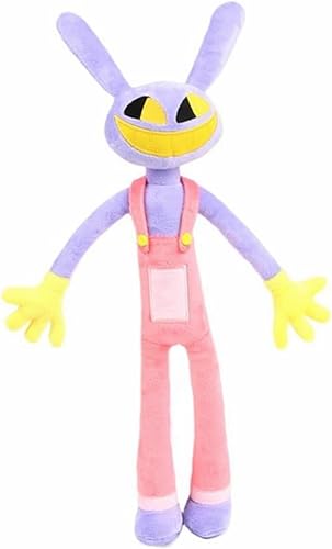 Miniatura 2 de 2 juguetes de peluche de circo digital The Amazing Digital Circus de 11 pulgadas, Pomni y Jax de peluche, regalo para niños y fanáticos (4 piezas)