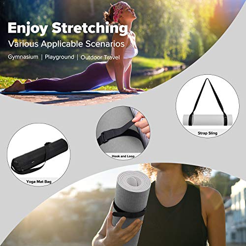 image for UMIA Yoga Mat Bag with Shoulder Strap for Yogis Waterproof Oxford Mat 