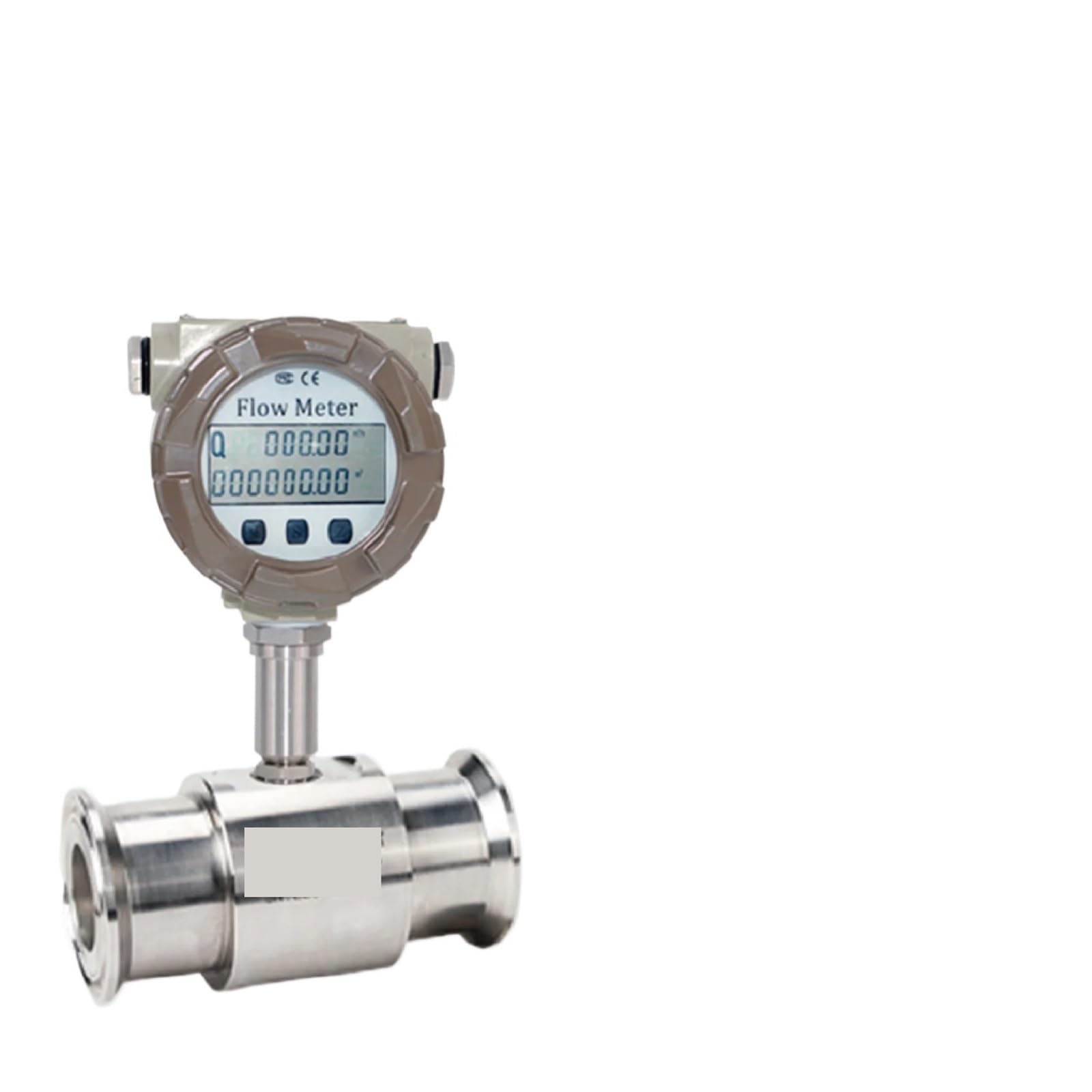 Medidores de Flujo Caudalímetro de Acero Inoxidable DN15-DN50 for conexión roscada de Agua(DN50-77.5Clamp)