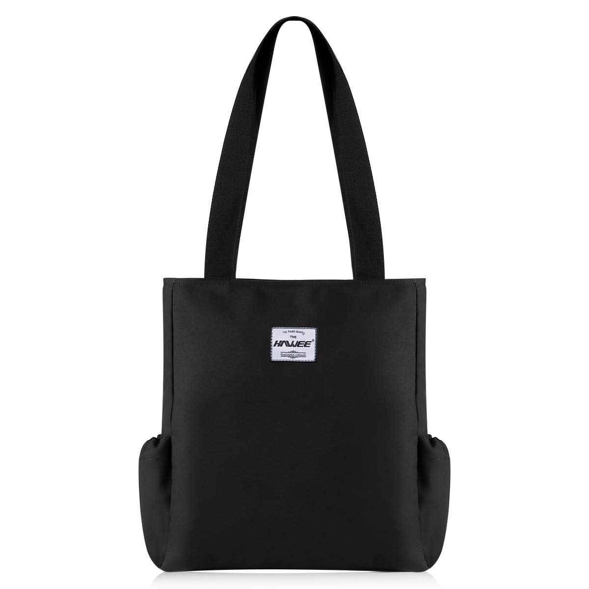 HAWEE Moda Mujer Bolsa de Hombro con Cremallera Ligera, Bolso de Bandolera Totalizador Grande, Bolsa de Mano Impermeable y Multicolor para Compras Trabajo Yoga Playa Vida Diaria Escuela