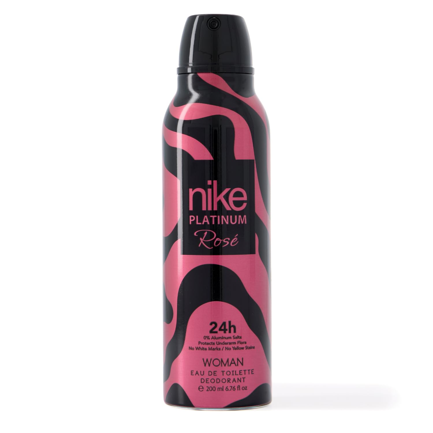 NIKE - Platinum Rosé Woman Pack de 3 x 200 ml, Desodorante Mujer Spray, Desodorante Antimanchas para Todo Tipo de Piel, 0% Sales de Aluminio, de Larga Duración, Fragancia Frutal Amaderada