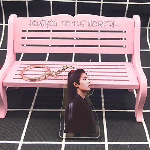 RALC Desirable Chen Qing ling Double-Sided Key chain Jewelry Pendant Character Key chain Acrylic Key Chain(None Xiao Zhan-3)