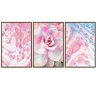 SIGNWIN Framed Canvas Wall Art Scenery Canvas Prints Home Artwork Decoration for Living Room,Bedroom - 16