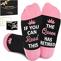 Retirement Gifts for Women, The Legend Has Retired Gift, Funny Socks for Women, Retirement Gifts for Her, Mom, Sister, Friends, Coworker