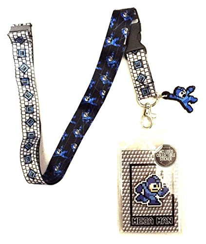 Capcom Mega Man 8 Bit Lanyard
