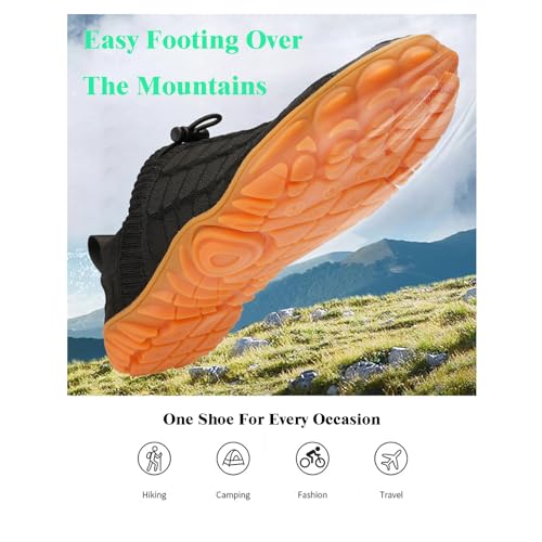 Water Shoes for Women Men Barefoot Quick-Dry Aqua Socks - Lightweight Minimalist Non-Slip Swim Shoes for Beach, Surf, Pool, Kayaking, Yoga, Running & Cross Training​2