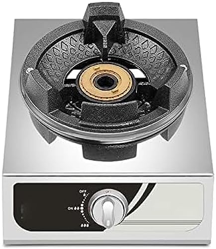 Estufa de gas comercial de 40 kW, de alta presión, de acero inoxidable, GLP, clase energética