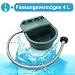 Tränke aus Kunststoff mit Anschlussset IBC Container | 4 Liter | Ideal für Pferde, Rinder, Schafe und Hunde | Schwimmertränke mit Halterungen Tränkebecken