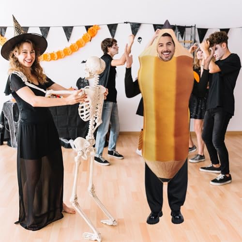 Déguisement de crayon pour adulte solution costume drôle et rapide