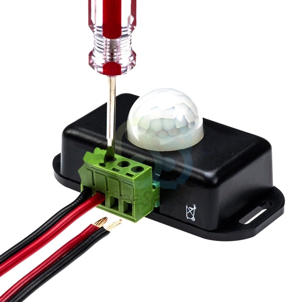 DC 12V 24V 8A Automatic Adjust PIR Motion Sensor Switch IR Infrared Detector Light Switch Module for LED Strip Light Lamp