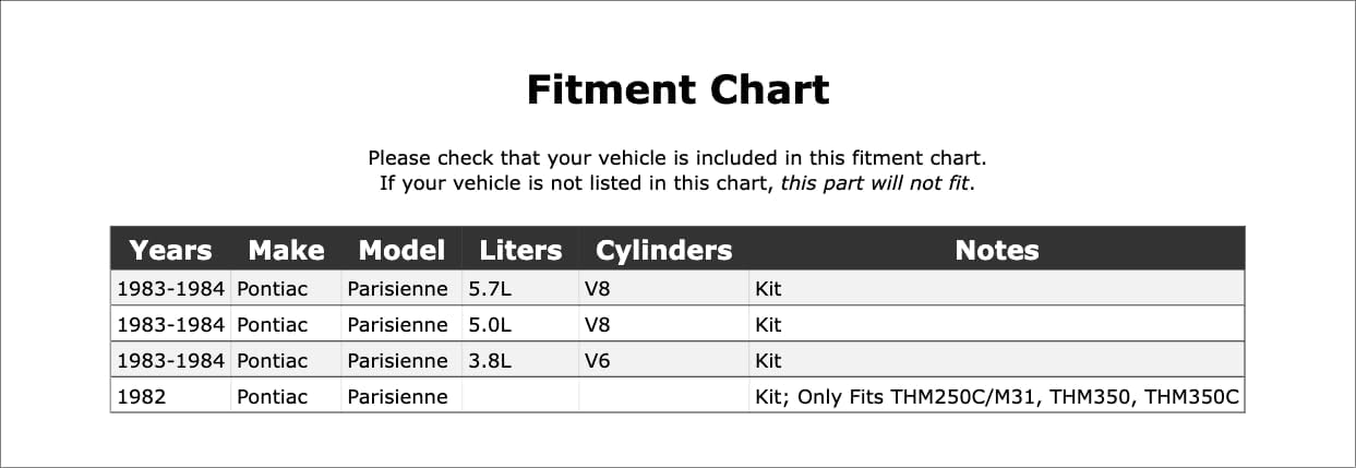 Automatic Transmission Planetary Carrier Thrust Washer Compatible With Pontiac Parisienne 1984 1983 1982 P-3514590