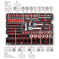 Einhell E-Case 121-teiliger Automotive-Werkzeugkoffer – Ansicht 2