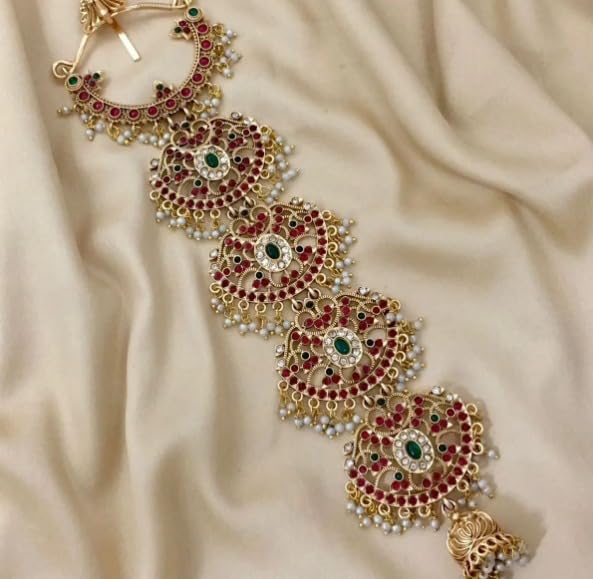 See full amazon price history chart for KGR Splash Ring Design Hair Pins Gold Plated Bridal Jadai Billai Hair Braid Accessories Choti Hairpins Bridal Bharatanatyam Hair Accessories for Girls/women., Design 002 KGR Splash Ring Design Hair Pins Gold Plated Bridal Jadai Billai Hair Braid Accessories Choti Hairpins Bridal Bharatanatyam Hair Accessories for Girls/women., Design 002 (B0DHH783LP) Amazon Price History, Amazon Price Tracker