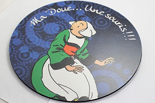 Preisvergleich Produktbild Mauspad, Motiv Bécassine rund