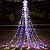 PUHONG Christmas Decoration Outdoor Star String Lights,16.4Ft Christmas Tree Toppers Lights 320 LED 8 Memory Modes with 14" Lighted Star for Halloween Christmas New Year Holiday Birthday