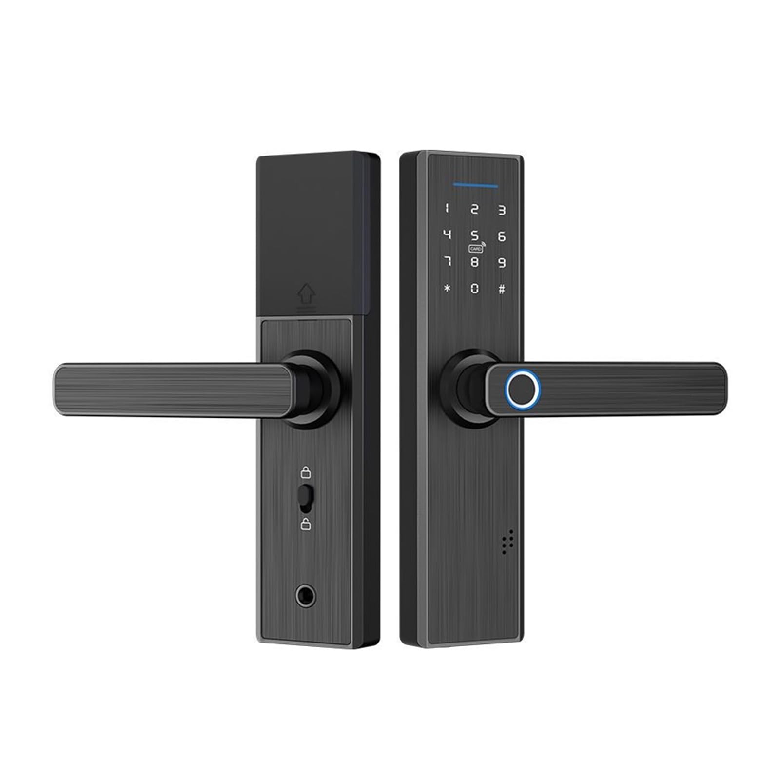 Biometric Fingerprint Lock Security Intelligent Smart with Unlock Door Electronic Hotels
