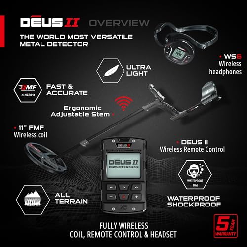 Deus II Metal Detector - 28 FMF Coil (11
