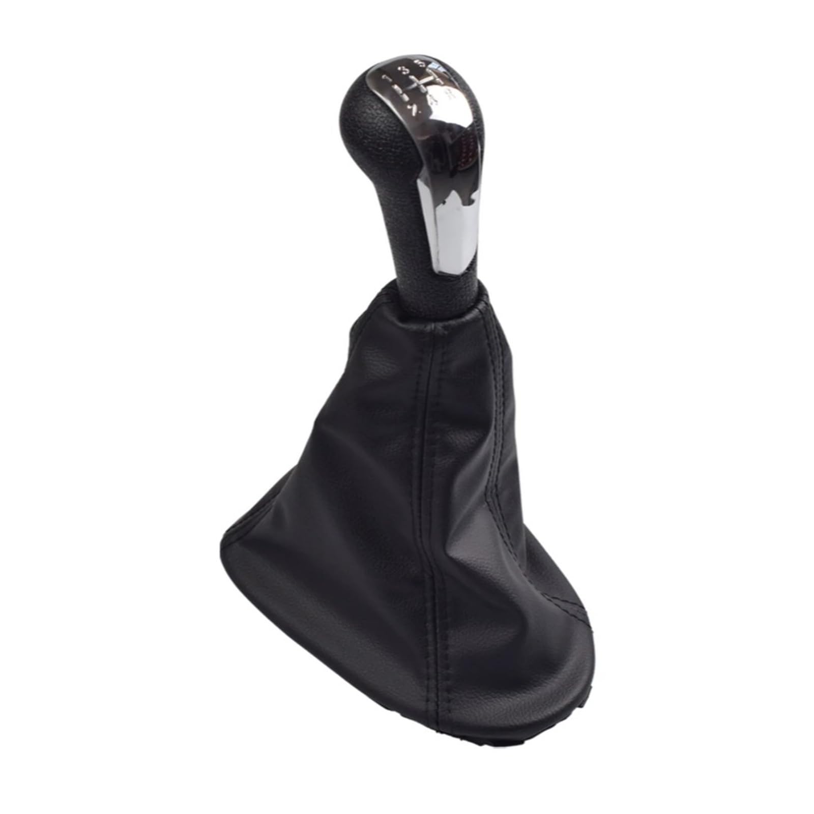 Htvtkrfgrl Chrome 5With Boot Shift Knob For Chevrolet Holden Barina Upgrade