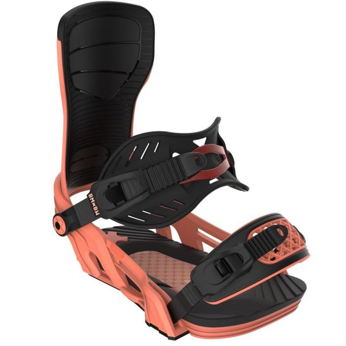 Bent Metal Stylist Womens Snowboard Bindings, S/M: US W 5-8, Apricot