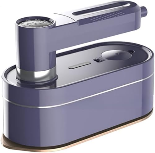 DAUTAI Plancha de vapor portátil de viaje, mini vaporizador de mano para ropa de 1200 W, pantalla inteligente de ajuste de 8 posiciones, vaporizador