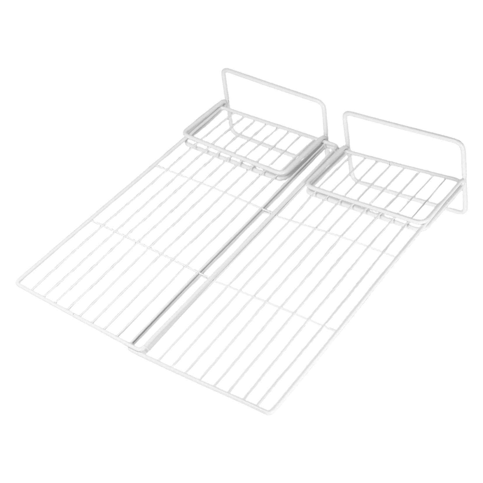 Partición del Congelador Organizador Divisor Multiusos para Refrigerador Separador de Estantes de Plástico para Organizar Alimentos Heladera