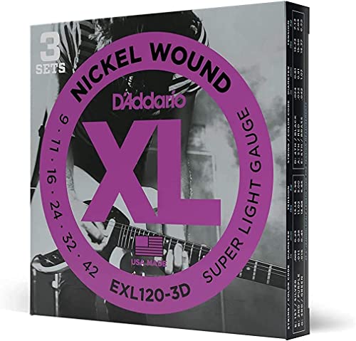 D'Addario EXL120-3D 3ZbgpbN Super Light (09-42) __I GLM^[ jbP EXL-120-3DyKiz