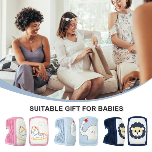 Cute Cartoon Baby Knee Pads for Crawling