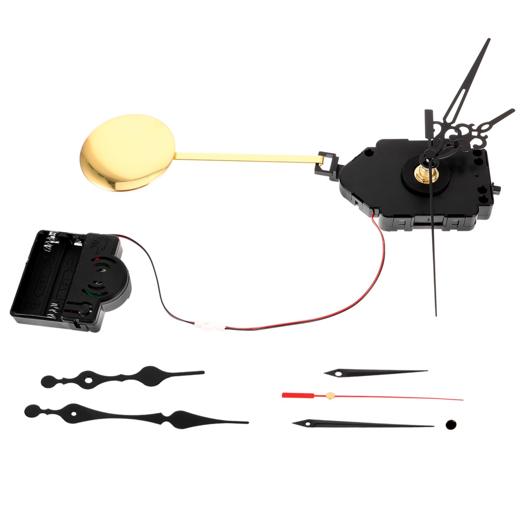 Mikikit 2sätze - Mit Musikbox Mechanismus Für Wanduhr Präzise Uhrzeiger Ersatzteile Für Bastelprojekte Für Reparaturen Und Kreative Uhrenideen