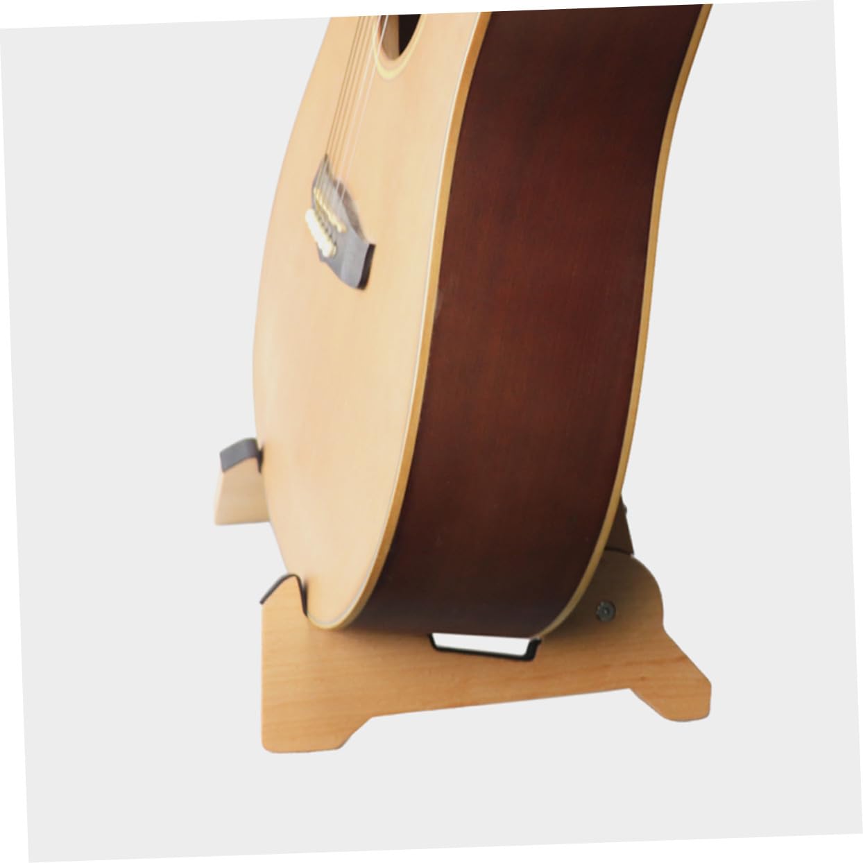 SUPVOX Supporto per Chitarra in Legno Portatile Design Smontabile per Bassi e Violini, per Casa e Negozio di Strumenti Musicali