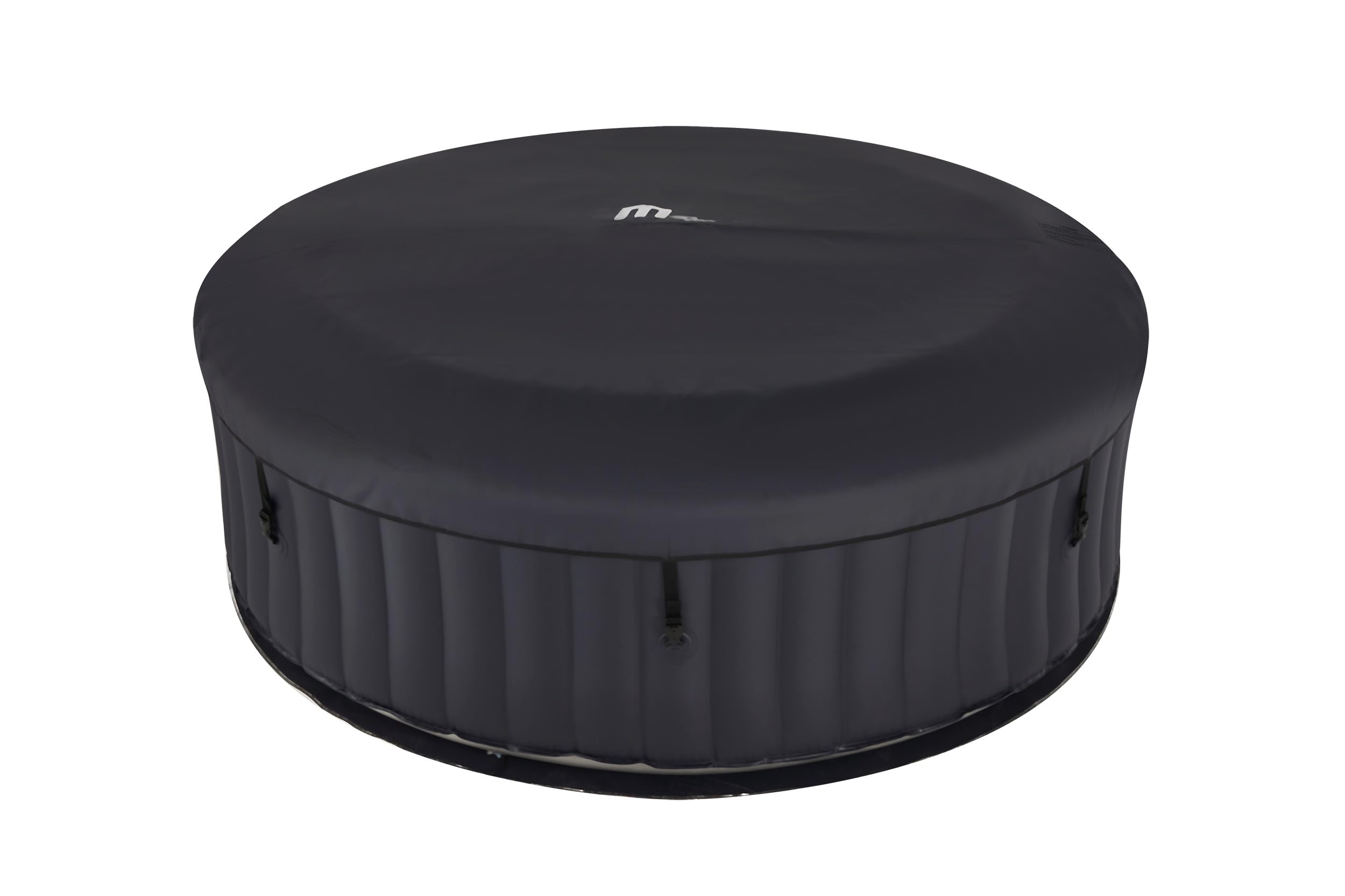 MSpa Whirlpool Aurora 204x204x70 cm – Aufblasbarer Whirlpool für 6 Personen mit 138 Massagedüsen, LED-Beleuchtung, UVC+ Desinfektion, Selbstaufblasfunktion & Rhino Tech™ 6-Schicht-Material
