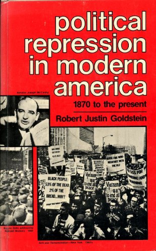Political repression in modern America from 187... 0846703017 Book Cover