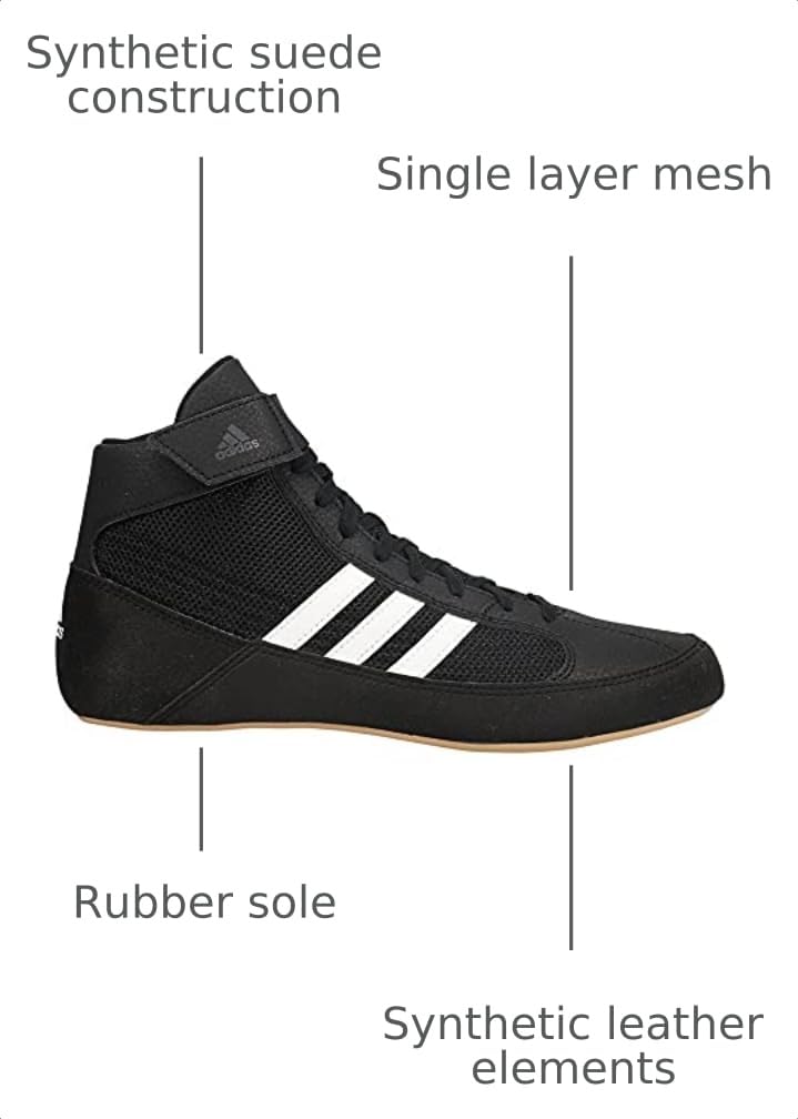 adidas Mens HVC Wrestling Shoes product thumbnail 3