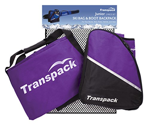 Transpack Alpine Jr. Kids Combo Ski Bag with Boot and Gear Bag