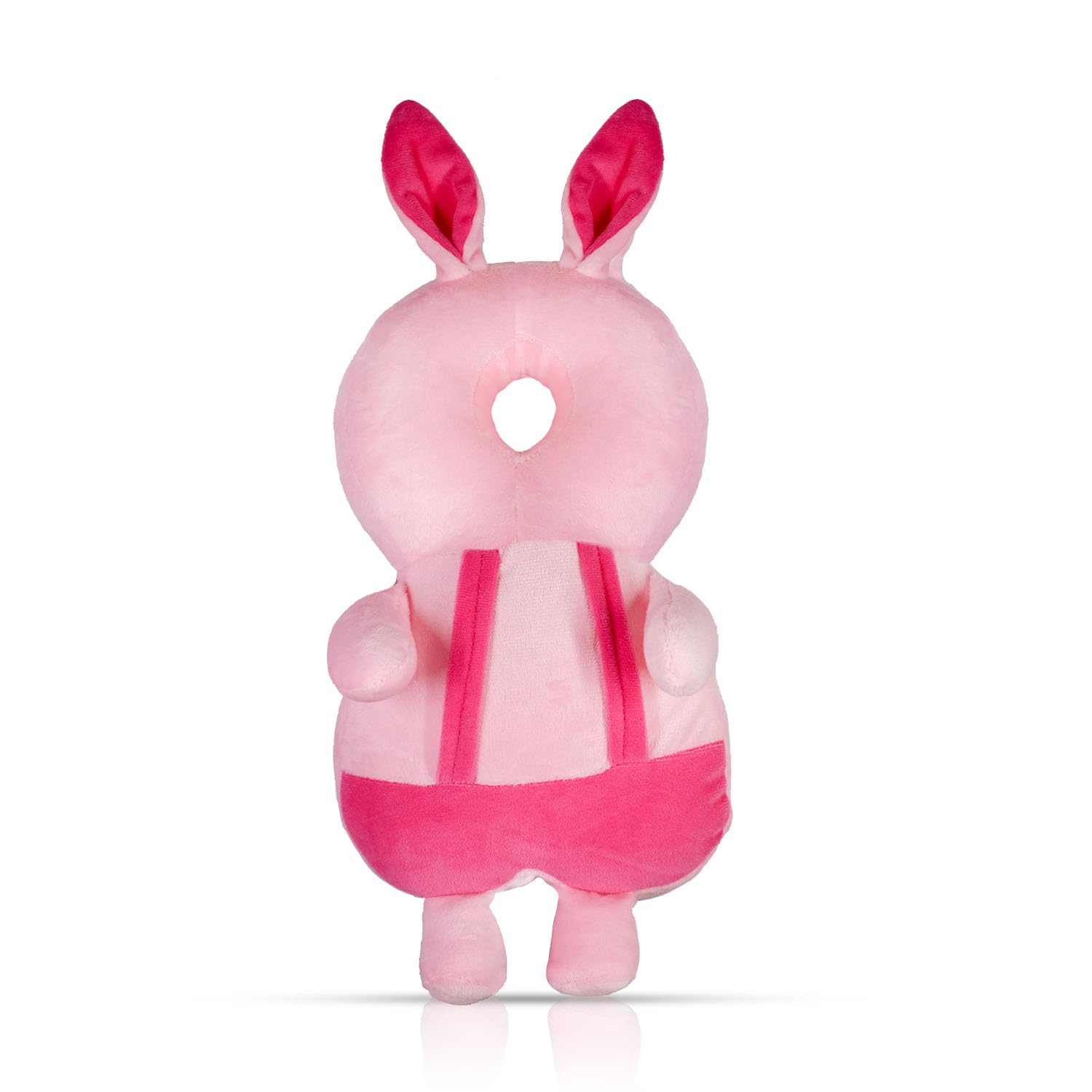 HUG PUPPY Head Protector Cushion Toddler Backpack, Safety Products for Walker, Back Protection for Crawling & Walking Rabbit Design (Pink) - Image 5 thumbnail