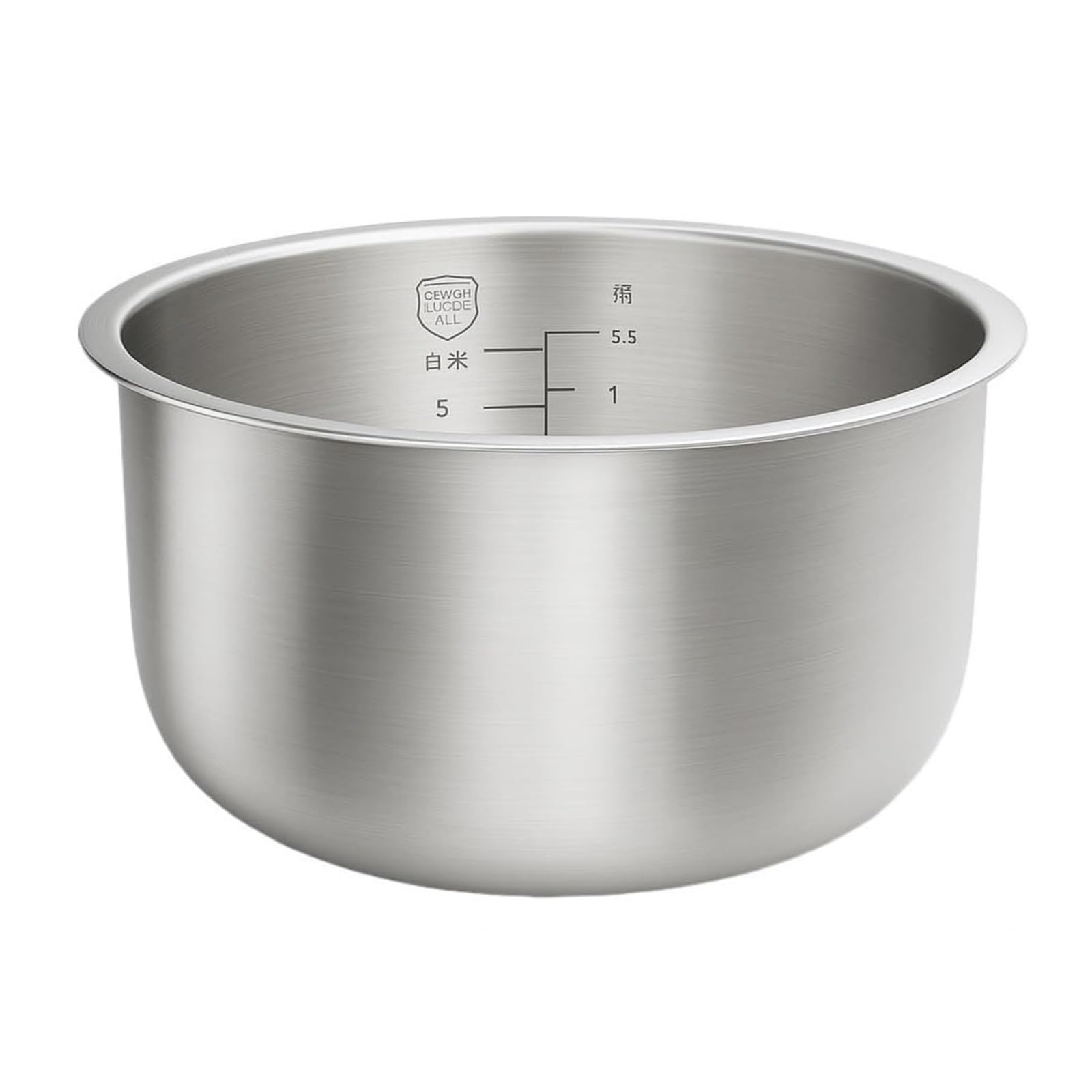 MNCFGM Stainless Steel Inner Pot,Compatible for Zojirushi B261 B263 Replacement Pot Accessories for Rice Cookers,Universal 316 Zero Coating Pot Liner