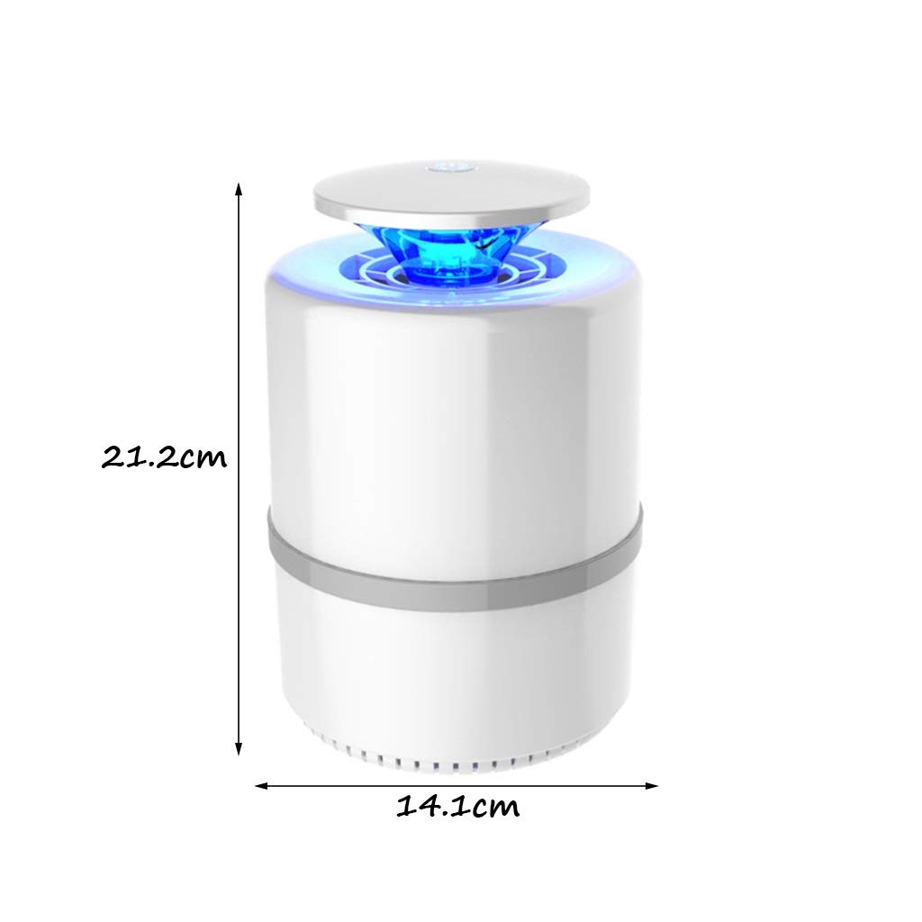 Przenośna lampa przeciw komarom LED USB pułapka na komary do użytku domowego i komercyjnego.