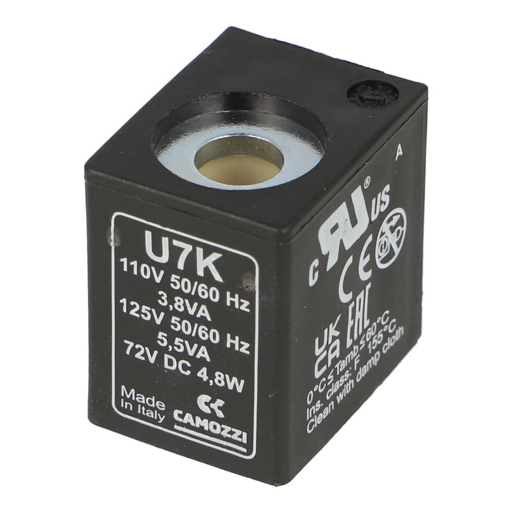 CAMOZZI - 110V 50/60HZ 3.5VA - U70 Solenoid Coils (Directional Control Valves)