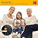 KODAK 8 Inch Digital Picture Frame, 1280x800 HD IPS Screen with Remote Control, 32 GB Memory, Auto-Rotate (Khaki-NO WiFi)